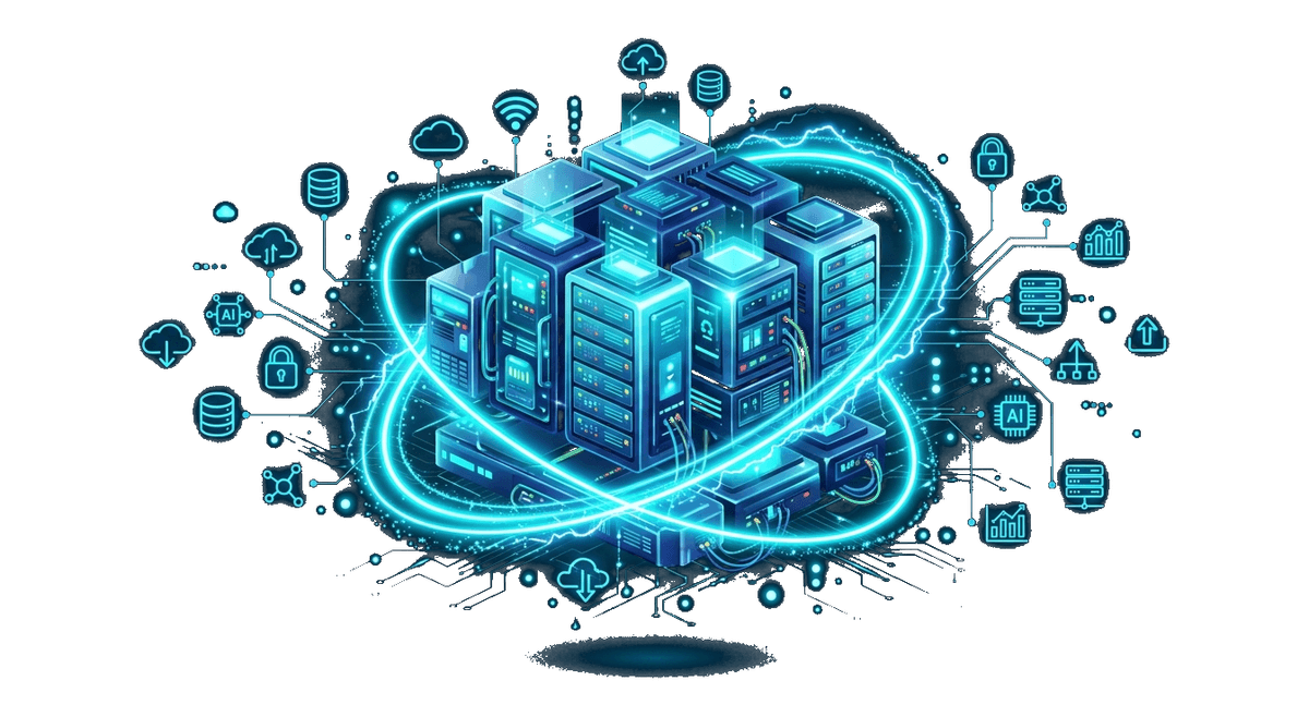 NepaliServer virtual server infrastructure art